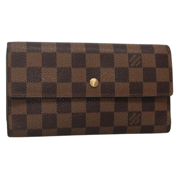 LOUIS VUITTON Damier Ebene Portefeuille International Wallet - Picture 2 of 15